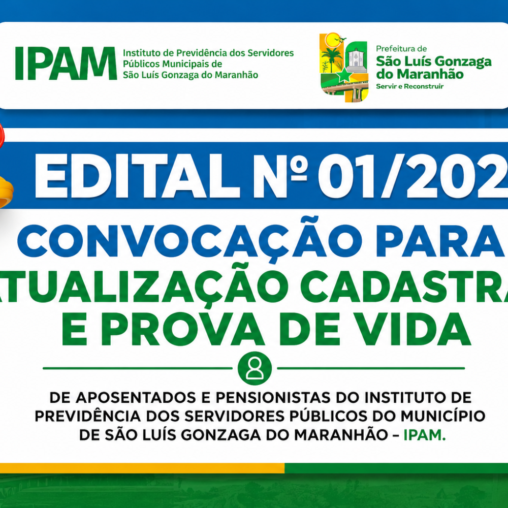 Edital 01/2026 IPAM